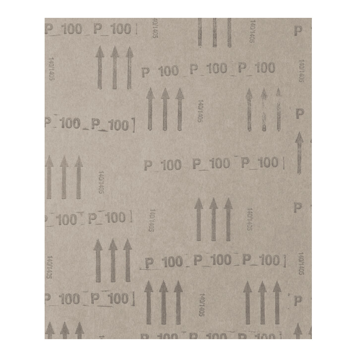 PFERD TOOLS Papier Schleifbogen Korund 230x280mm BP A100 universell für Holz, Farbe und Lack