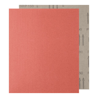 PFERD TOOLS Papier Schleifbogen Korund 230x280mm BP A150 universell für Holz, Farbe und Lack
