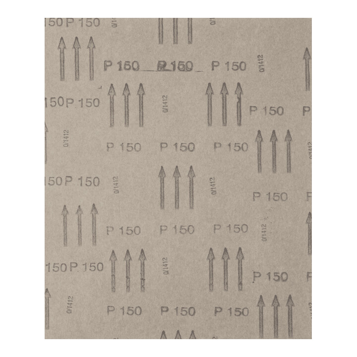 PFERD TOOLS Papier Schleifbogen Korund 230x280mm BP A150 universell für Holz, Farbe und Lack