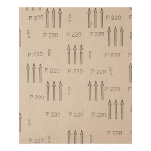 PFERD TOOLS Papier Schleifbogen Korund 230x280mm BP A220 universell für Holz, Farbe und Lack