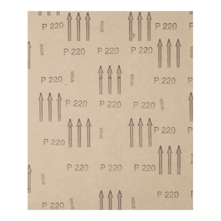 PFERD TOOLS Papier Schleifbogen Korund 230x280mm BP A220 universell für Holz, Farbe und Lack