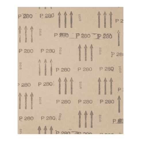 PFERD TOOLS Papier Schleifbogen Korund 230x280mm BP A280 universell für Holz, Farbe und Lack