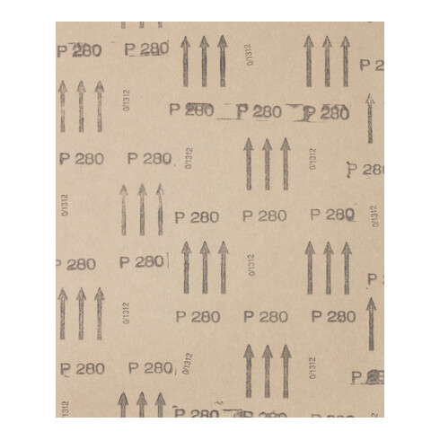 PFERD TOOLS Papier Schleifbogen Korund 230x280mm BP A280 universell für Holz, Farbe und Lack