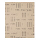 PFERD TOOLS Papier Schleifbogen Korund 230x280mm BP A280 universell für Holz, Farbe und Lack