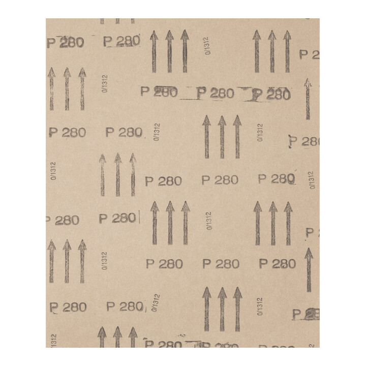 PFERD TOOLS Papier Schleifbogen Korund 230x280mm BP A280 universell für Holz, Farbe und Lack