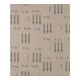 PFERD TOOLS Papier Schleifbogen Korund 230x280mm BP A40 universell für Holz, Farbe und Lack