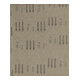 PFERD TOOLS Papier Schleifbogen Korund 230x280mm BP A60 universell für Holz, Farbe und Lack