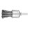 PFERD TOOLS Pinselbürste mit Schaft, gezopft PBG ST Stahldraht gezopft 6 mm-1