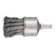 PFERD TOOLS Pinselbürste gezopft PBG Ø30mm Schaft-Ø6 mm Stahl-Draht-Ø0,25-1