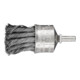 PFERD TOOLS Pinselbürste gezopft PBG Ø30mm Schaft-Ø6 mm Stahl-Draht-Ø0,25-1