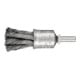 PFERD TOOLS Pinselbürste gezopft PBG Ø19 mm Schaft-Ø6 mm Stahl-Draht-Ø0,25