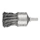 PFERD TOOLS Pinselbürste gezopft PBG Ø30mm Schaft-Ø6 mm Stahl-Draht-Ø0,25