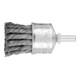 PFERD TOOLS Pinselbürste gezopft PBG Ø30mm Schaft-Ø6 mm Stahl-Draht-Ø0,50