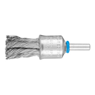 PFERD TOOLS Pinselbürste mit Schaft, gezopft PBG 1919/6 INOX 28