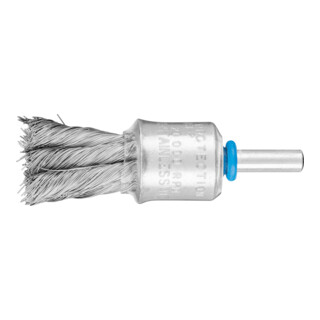 PFERD TOOLS Pinselbürste mit Schaft, gezopft PBG 1919/6 INOX 28