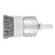 PFERD TOOLS Pinselbürste mit Stützring ungezopft PBUR Ø25 mm Schaft-Ø6 mm Stahl-Draht-Ø0,35-1