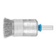 PFERD TOOLS Pinselbürste mit Stützring ungezopft PBUR Ø20mm Schaft-Ø6 mm Edelstahl-Draht-Ø0,20