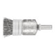 PFERD TOOLS Pinselbürste mit Stützring ungezopft PBUR Ø20mm Schaft-Ø6 mm Stahl-Draht-Ø0,35