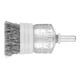 PFERD TOOLS Pinselbürste mit Stützring ungezopft PBUR Ø25 mm Schaft-Ø6 mm Stahl-Draht-Ø0,35