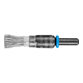 PFERD TOOLS Pinselbürste mit Schaft, ungezopft PBU INOX