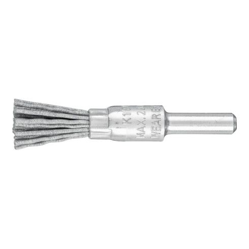 PFERD TOOLS Pinselbürste ungezopft PBU Ø10mm Schaft-Ø6 mm SiC-Filament-Ø0,90 Korn 180