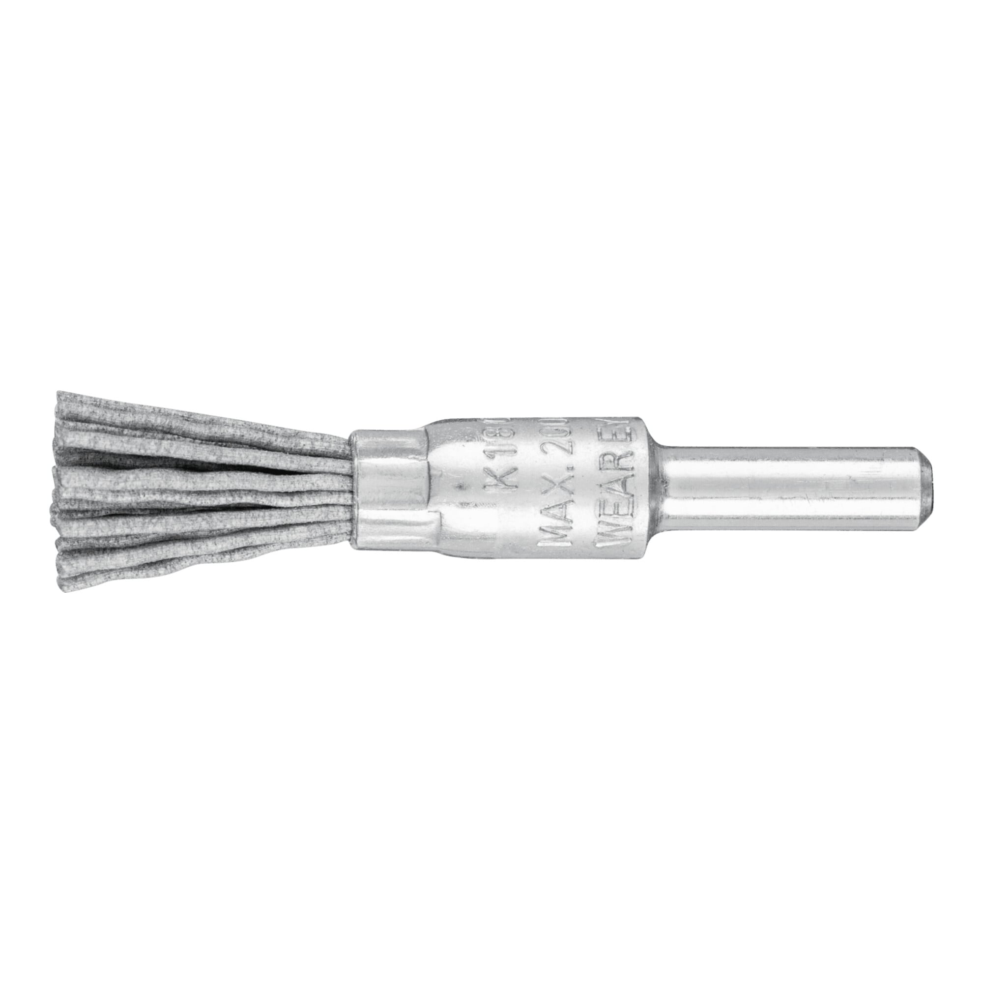 PFERD TOOLS Pinselbürste ungezopft PBU Ø10mm Schaft-Ø6 mm SiC-Filament-Ø0,90 Korn 180