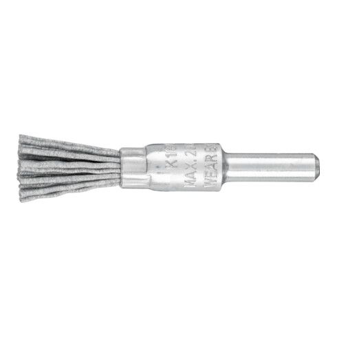 PFERD TOOLS Pinselbürste ungezopft PBU Ø10mm Schaft-Ø6 mm SiC-Filament-Ø0,90 Korn 180