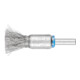 PFERD TOOLS Pinselbürste ungezopft PBU Ø13 mm Schaft-Ø6 mm Edelstahl-Draht-Ø0,20