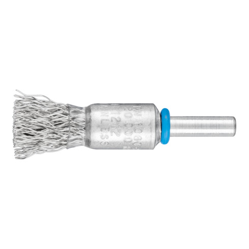 PFERD TOOLS Pinselbürste ungezopft PBU Ø13 mm Schaft-Ø6 mm Edelstahl-Draht-Ø0,35