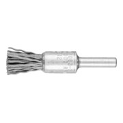 PFERD TOOLS Pinselbürste ungezopft PBU Ø13 mm Schaft-Ø6 mm SiC-Filament-Ø0,90 Korn 180