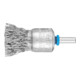 PFERD TOOLS Pinselbürste ungezopft PBU Ø20mm Schaft-Ø6 mm Edelstahl-Draht-Ø0,50