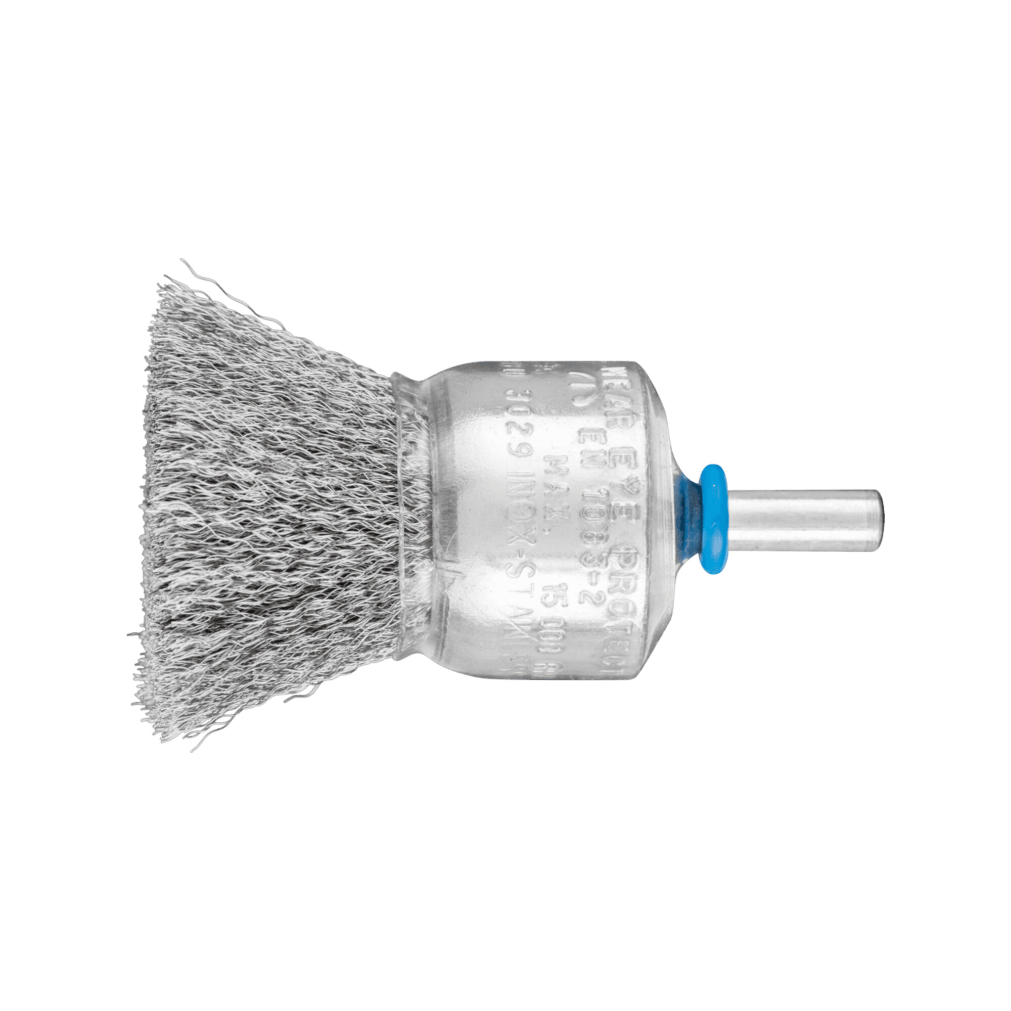 PFERD TOOLS Pinselbürste ungezopft PBU Ø30mm Schaft-Ø6 mm Edelstahl-Draht-Ø0,15