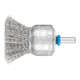 PFERD TOOLS Pinselbürste ungezopft PBU Ø30mm Schaft-Ø6 mm Edelstahl-Draht-Ø0,20