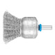 PFERD TOOLS Pinselbürste ungezopft PBU Ø30mm Schaft-Ø6 mm Edelstahl-Draht-Ø0,20