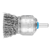 PFERD TOOLS Pinselbürste ungezopft PBU Ø30mm Schaft-Ø6 mm Edelstahl-Draht-Ø0,50