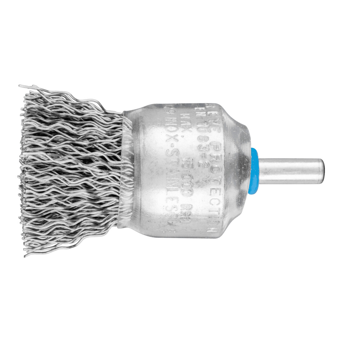 PFERD TOOLS Pinselbürste ungezopft PBU Ø30mm Schaft-Ø6 mm Edelstahl-Draht-Ø0,50
