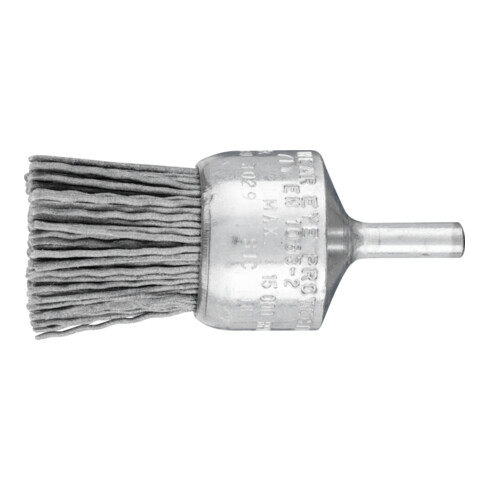 PFERD TOOLS Pinselbürste ungezopft PBU Ø30mm Schaft-Ø6 mm SiC-Filament-Ø0,90 Korn 180