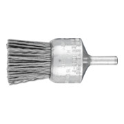 PFERD TOOLS Pinselbürste ungezopft PBU Ø30mm Schaft-Ø6 mm SiC-Filament-Ø0,90 Korn 180