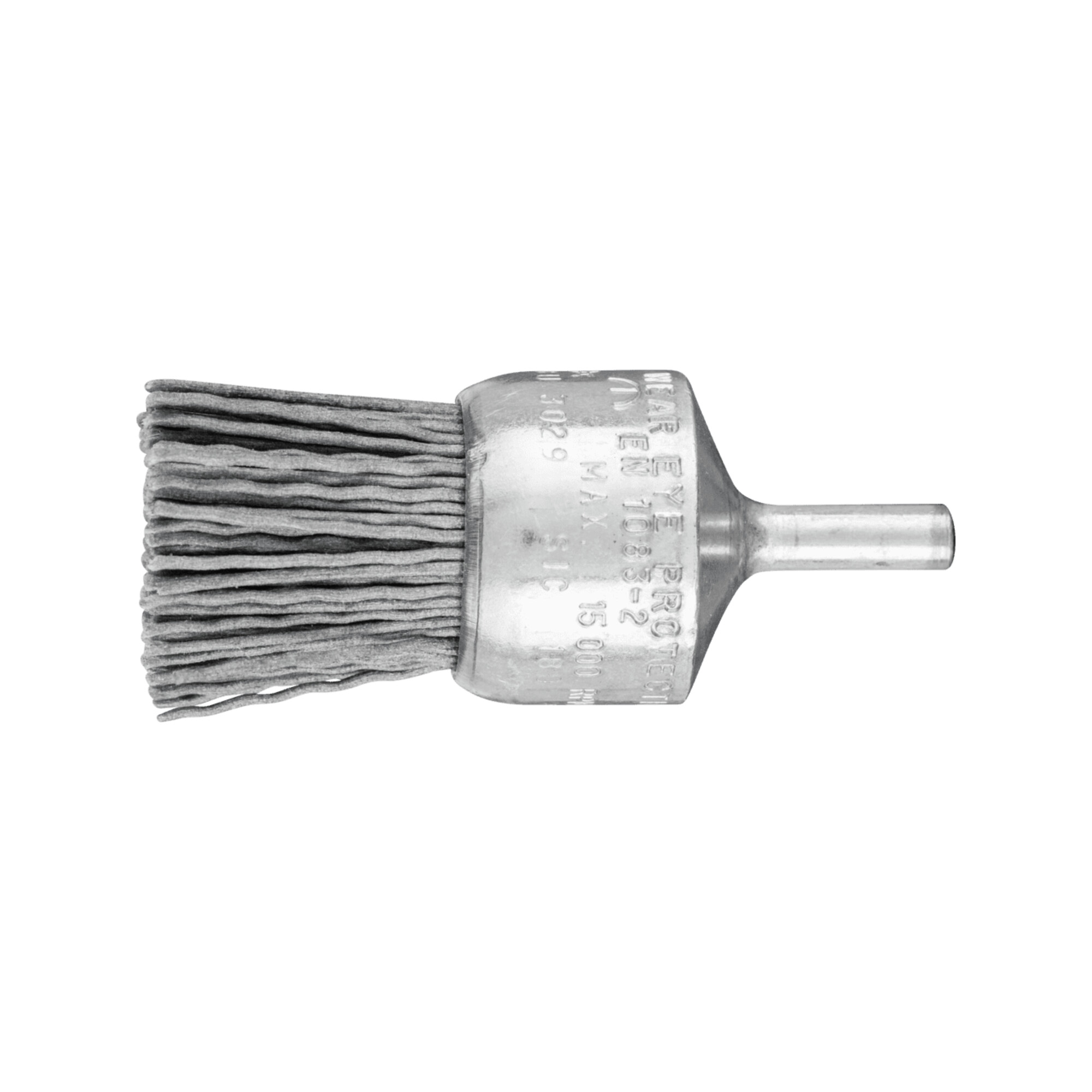 PFERD TOOLS Pinselbürste ungezopft PBU Ø30mm Schaft-Ø6 mm SiC-Filament-Ø0,90 Korn 180