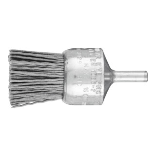 PFERD TOOLS Pinselbürste ungezopft PBU Ø30mm Schaft-Ø6 mm SiC-Filament-Ø0,90 Korn 180
