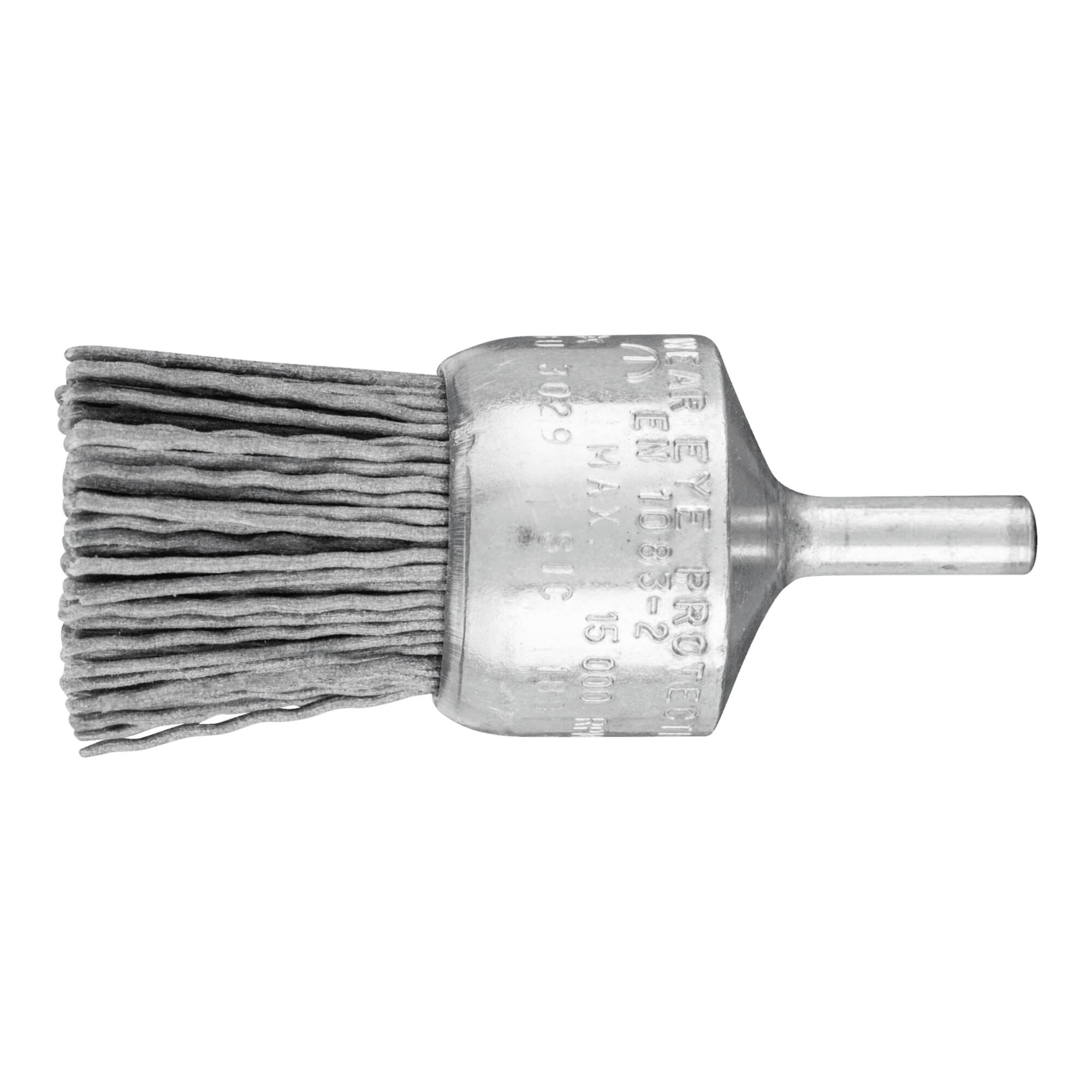 PFERD TOOLS Pinselbürste ungezopft PBU Ø30mm Schaft-Ø6 mm SiC-Filament-Ø0,90 Korn 180