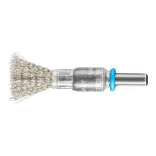 PFERD TOOLS Pinselbürste ungezopft PBU Ø10mm Schaft-Ø6 mm Edelstahl-Draht-Ø0,15