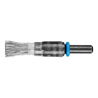 PFERD TOOLS Pinselbürste mit Schaft, ungezopft PBU INOX