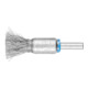 PFERD TOOLS Pinselbürste ungezopft PBU Ø13 mm Schaft-Ø6 mm Edelstahl-Draht-Ø0,20