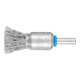 PFERD TOOLS Pinselbürste ungezopft PBU Ø15 mm Schaft-Ø6 mm Edelstahl-Draht-Ø0,35