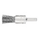 PFERD TOOLS Pinselbürste ungezopft PBU Ø15 mm Schaft-Ø6 mm SiC-Filament-Ø0,90 Korn 180