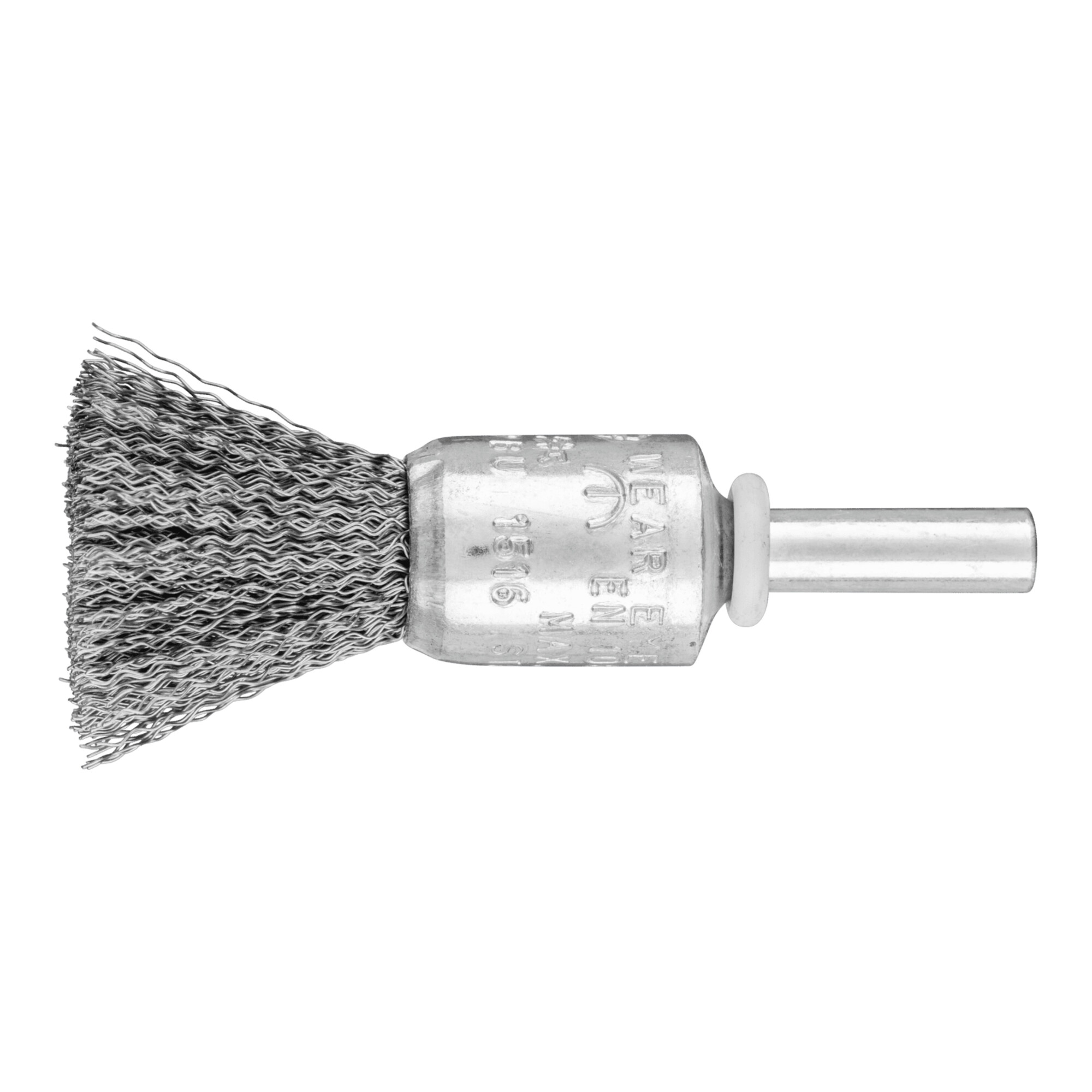 PFERD TOOLS Pinselbürste ungezopft PBU Ø15 mm Schaft-Ø6 mm Stahl-Draht-Ø0,20