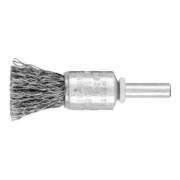 PFERD TOOLS Pinselbürste mit Schaft, ungezopft PBU ST-1