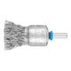 PFERD TOOLS Pinselbürste ungezopft PBU Ø20mm Schaft-Ø6 mm Edelstahl-Draht-Ø0,50