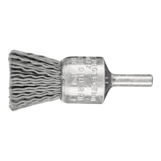 PFERD TOOLS Pinselbürste ungezopft PBU Ø20mm Schaft-Ø6 mm SiC-Filament-Ø0,90 Korn 180 (10)